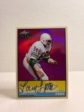 2026 Leaf Metal Football - Larry Little - Leaf 1950 Autograph - 3/6