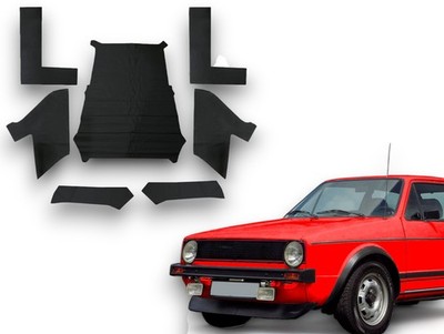Headliner headliner for 3-door VW Golf 1 black without sunroof