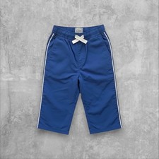 The Children's Place Baby Boy Girl Blue Nylon Athletic Track Pants 12-18M