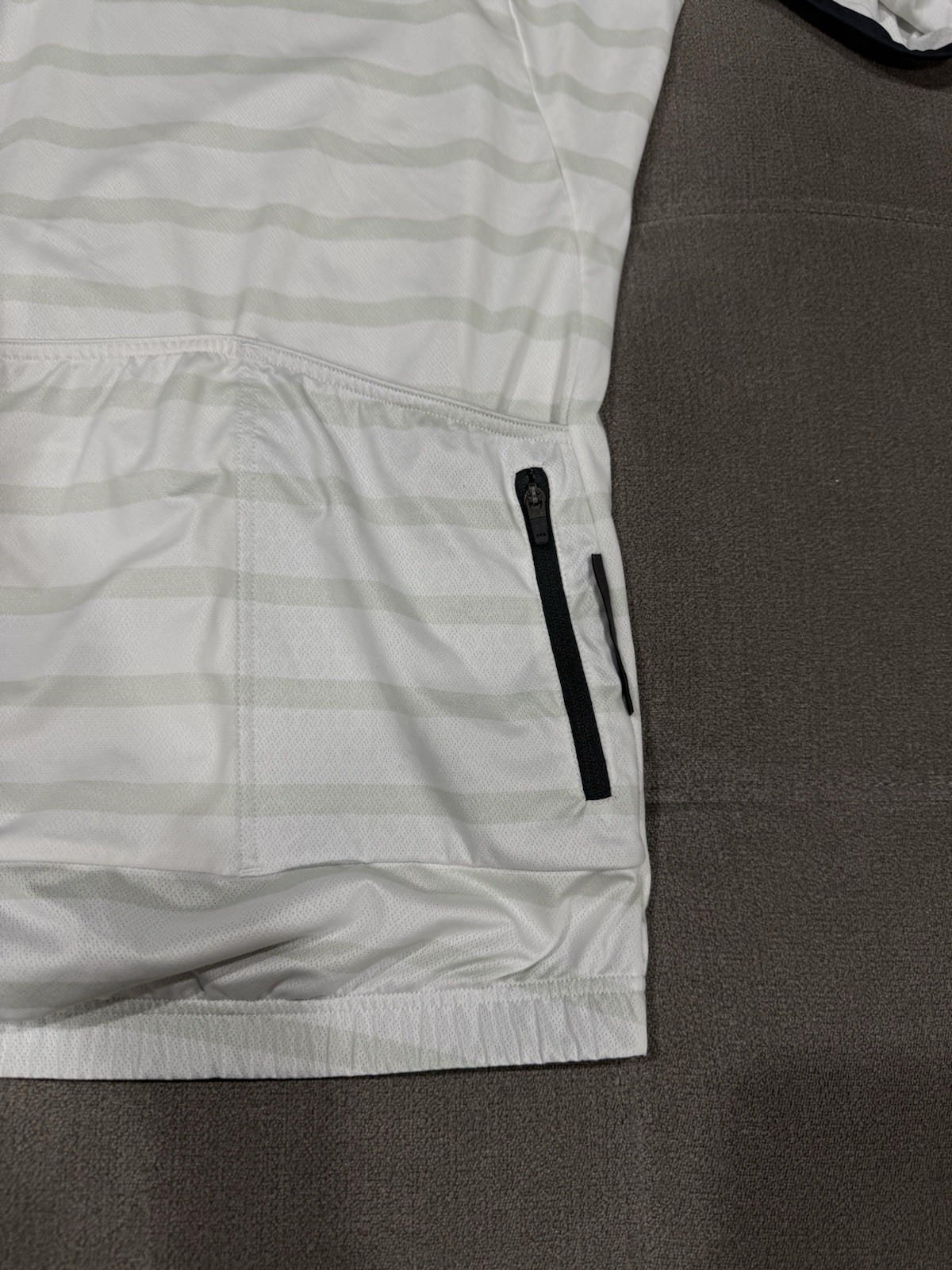 Velocio Breton Mesh Men’s Cycling Jersey White Xl Excellent