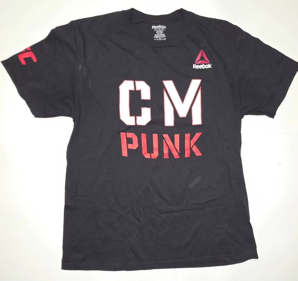 Camiseta CM Punk 'Best In The World' Hombre - 100% Algodón, Manga Corta, Negro, Regalo Wrestling