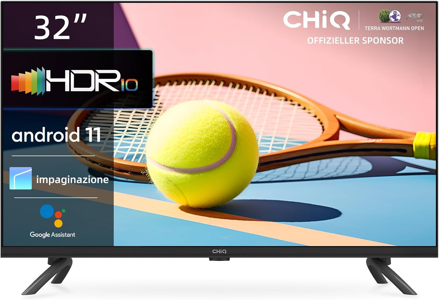L32G7L,TV 32" Smart TV, 2022 TV Con Android 11, HD, Frameless TV, Netflix, Prime