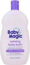 Baby Magic Calming Bath 16.5 Ounce Lavender And 33 Fl Oz Pack of 1