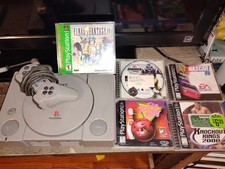 Sony PlayStation 1 Gray Model SCPH-5501 Game Console Tested