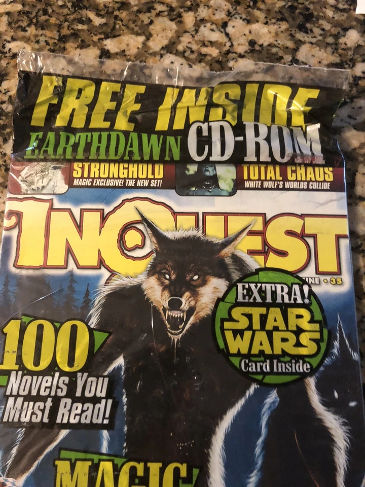 Inquest Gaming Magazine #35 Sealed With Promo Bonuses 1998 - Image 2 of 4