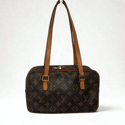 【LOUIS VUITTON】 ケース Louis Vuitton Cité MM Monogram Canvas Shoulder Bag M51182 France