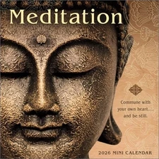 Meditation 2026 Mini Wall Calendar (Calendar)