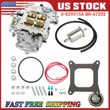 Br-67202 Carburetor For 950 Cfm Mechanical Secondary 67202 Dual Inlet Usa
