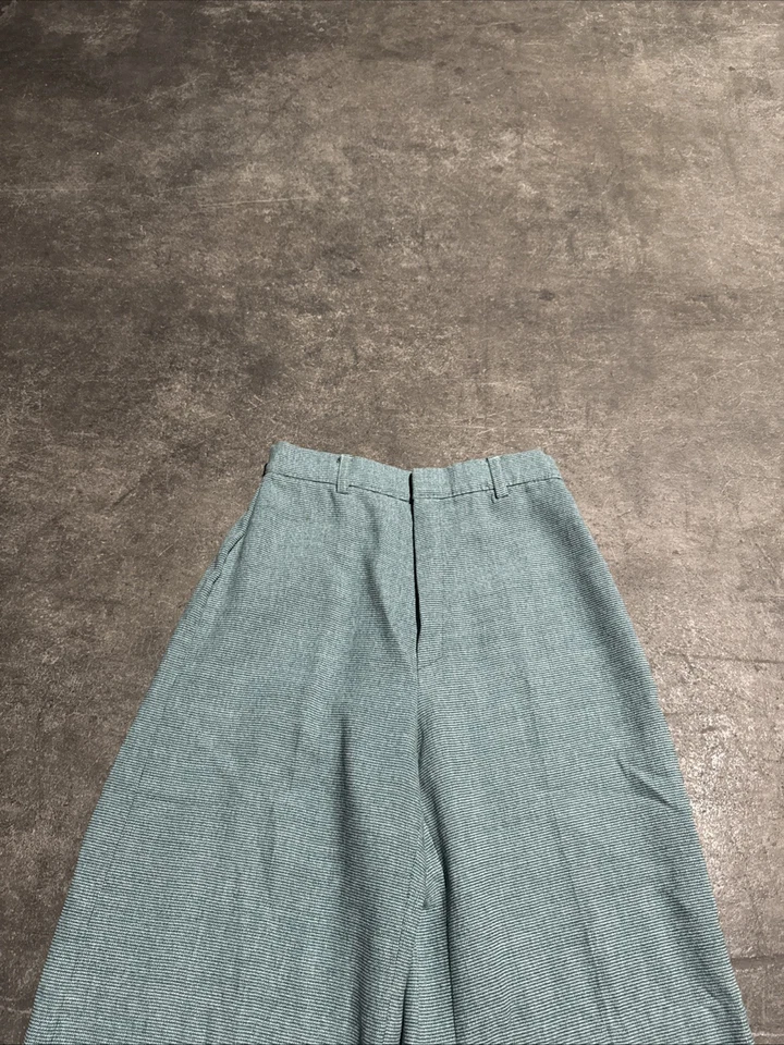 Calça boho vintage 1970 Happy Legs cintura larga perna sino tamanho 5 - Imagem 4 de 4