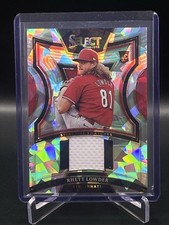 2025 Select Baseball Selective Swatches Rhett Lowder #SS-RL RC Ice Prizm Reds