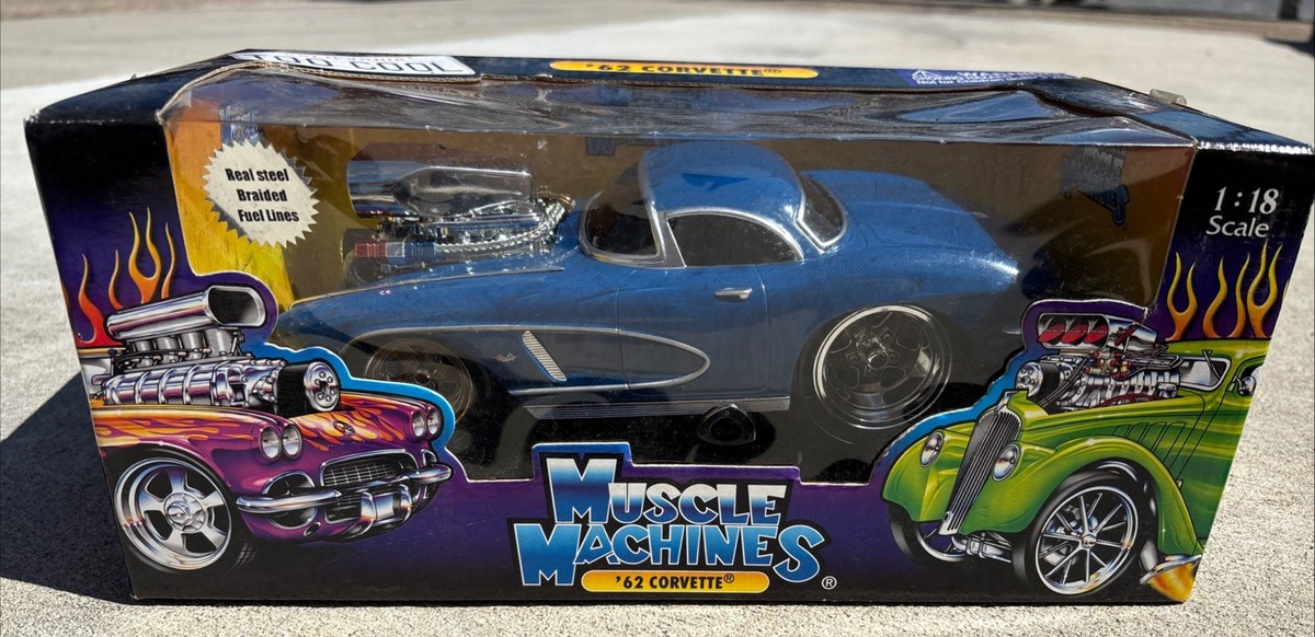 Muscle Machines 1/18 62 Corvette | eBay