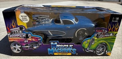 Muscle Machines 1/18 62 Corvette | eBay