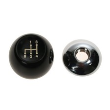 Scott Drake Shifter Knob Black Mustang 4-speed 1965-1966