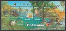Botswana Block 2001 Wetlands 1 Okavango Delta Hong Kong 2001 Edition Z4952