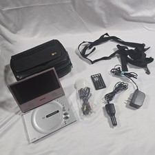 Samsung DVD-L75 Portable DVD Player 7" Case Straps Remote Car  Home Charger