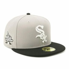 New Era 59FIFTY Cap (14562005 NER35C4087) MLB Chicago White Sox CWS Grau/Schwarz
