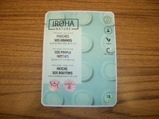 5 Packs IROHA Nature SOS Pimple Patches-Salicylic Acid-Tea Tree-Cica -18 in ea