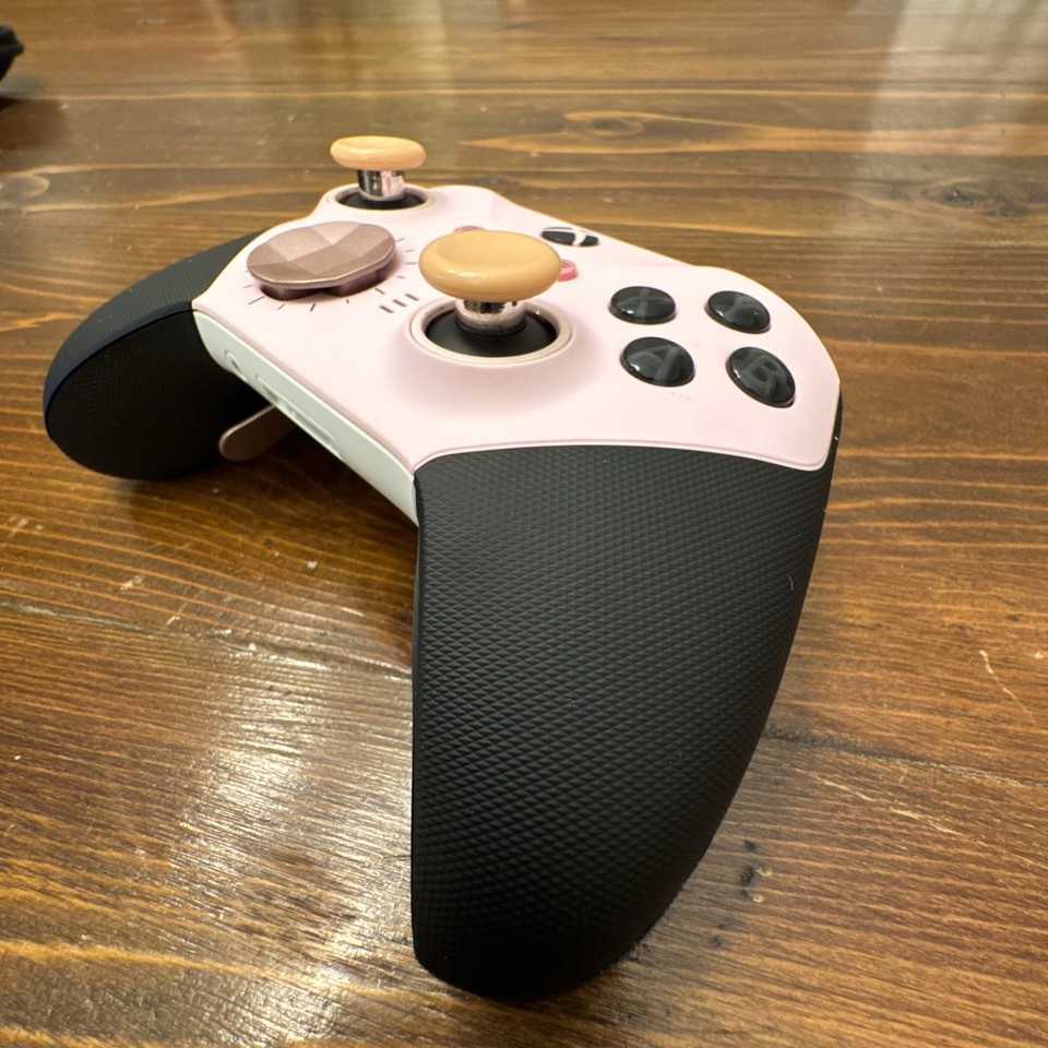 Xbox Controller Custom Images Microsoft Xbox One Elite Pink Controller Series 2, Custom Color No ...