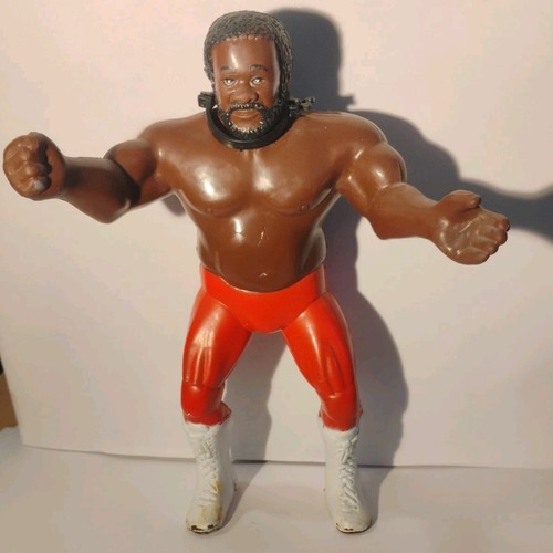 VTG Junkyard Dog 8 Wrestling Figure 1984 LJN WWF T...