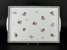 Richard Ginori Raro Vassoio Rettangolare 42cm Pittoria Doccia Florence