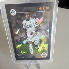 Merlin 2024-25 Vini Jr.cracked ice 7/10 number match 1/1 