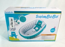 SwimBoBo Inflatable Baby Bathtub   Blue 6 Months to 5 Years  C1 