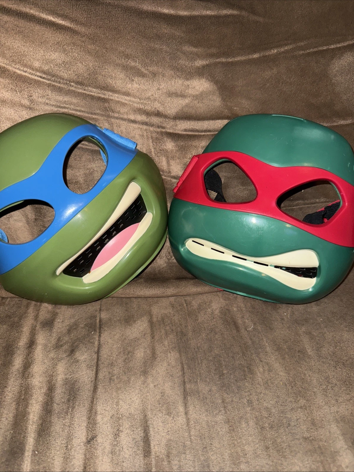 TMNT Teenage Mutant Ninja Turtles 2013 Viacom Halloween Costume Mask Lot of 2