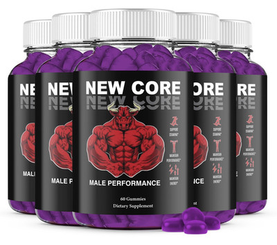 (5 Pack) Newcore Male Performance Gummies, New Core Max Formula