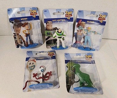 Disney Pixar Toy Story Set Of 5 Mattel Micro Collection Mini Figures NEW