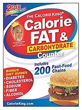 The CalorieKing Calorie, Fat and Carbohydrate Counter 2018 Allan