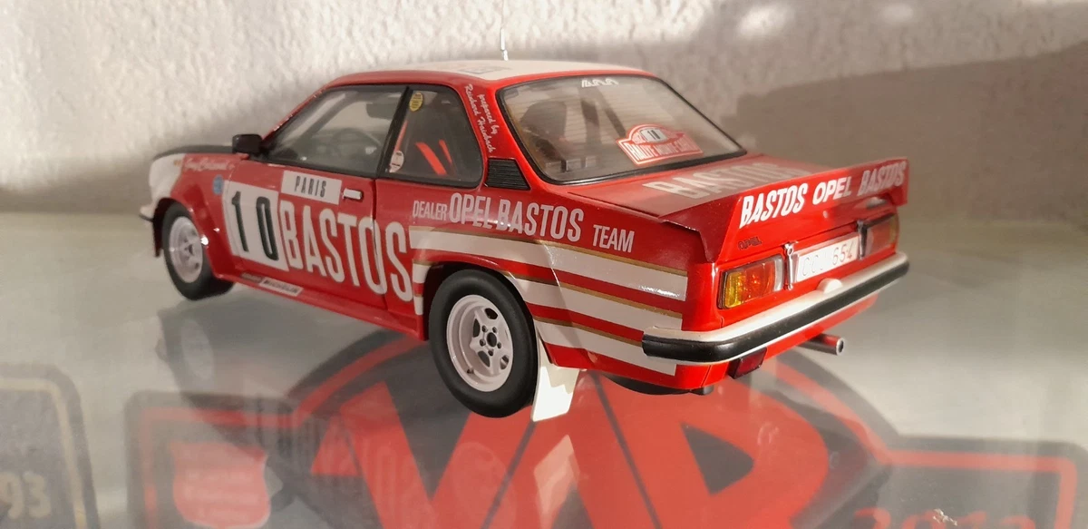 altaya : de la coleccion coches de rally escala 1/18 - opel ascona 400 ( 1980 ) a. kullang