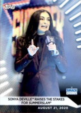 Sonya Deville 2021 Topps WWE Women's Division Base #61 Pro Wrestling Trading Car