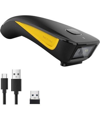NETUM C750 Mini Portable Scanner, Handheld Wireless Pocket Bar Code Scanner