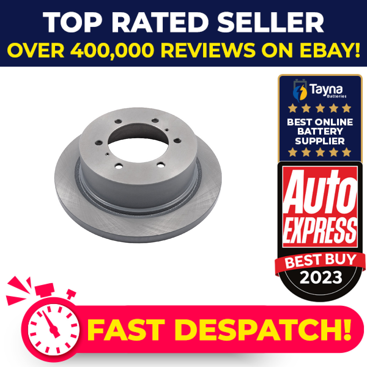 2x Brake Discs Pair Solid Rear 315mm 108435 Febi Set MB618797 Quality Guaranteed