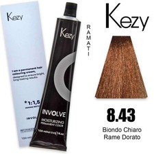 Kezy involve color 100 ml light blonde golden copper 8.43