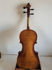 4/4 violin Guarneri model 1pc maple back spruce top hand made nice Sound K0215