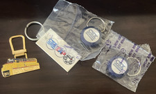 set of 4 railroad key chains Chessie System CSX