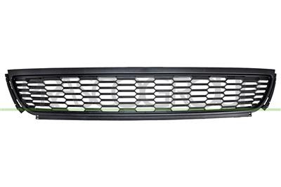 Grille centrale avant noire pour VW Polo 2009-2014 calandre de radiateur de rechange