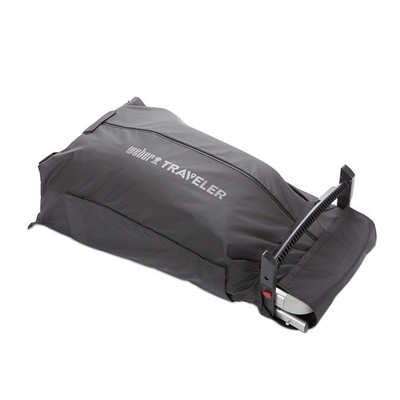 Weber Traveler Cargo Protector Grill Cover Black Heavy Duty Water Resistant