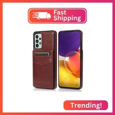 ZZXX for Samsung Galaxy A53 5G Case Wallet Dual Layer Lightweight Premium Leathe