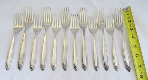 WALLACE STERLING FLATWARE / ASSORTED / 37 PIECES / WITH CASE / CBa1 - Picture 3 of 24