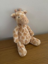 Jellycat Small Puffles Giraffe Plush Toy Rare Retired