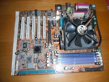 Abit AV8 Mainboard Bundle + Athlon 64 3200+ m...