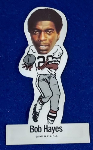 1972 NFLPA Vinyl Decal Sticker Bob Hayes Dallas Cowboys