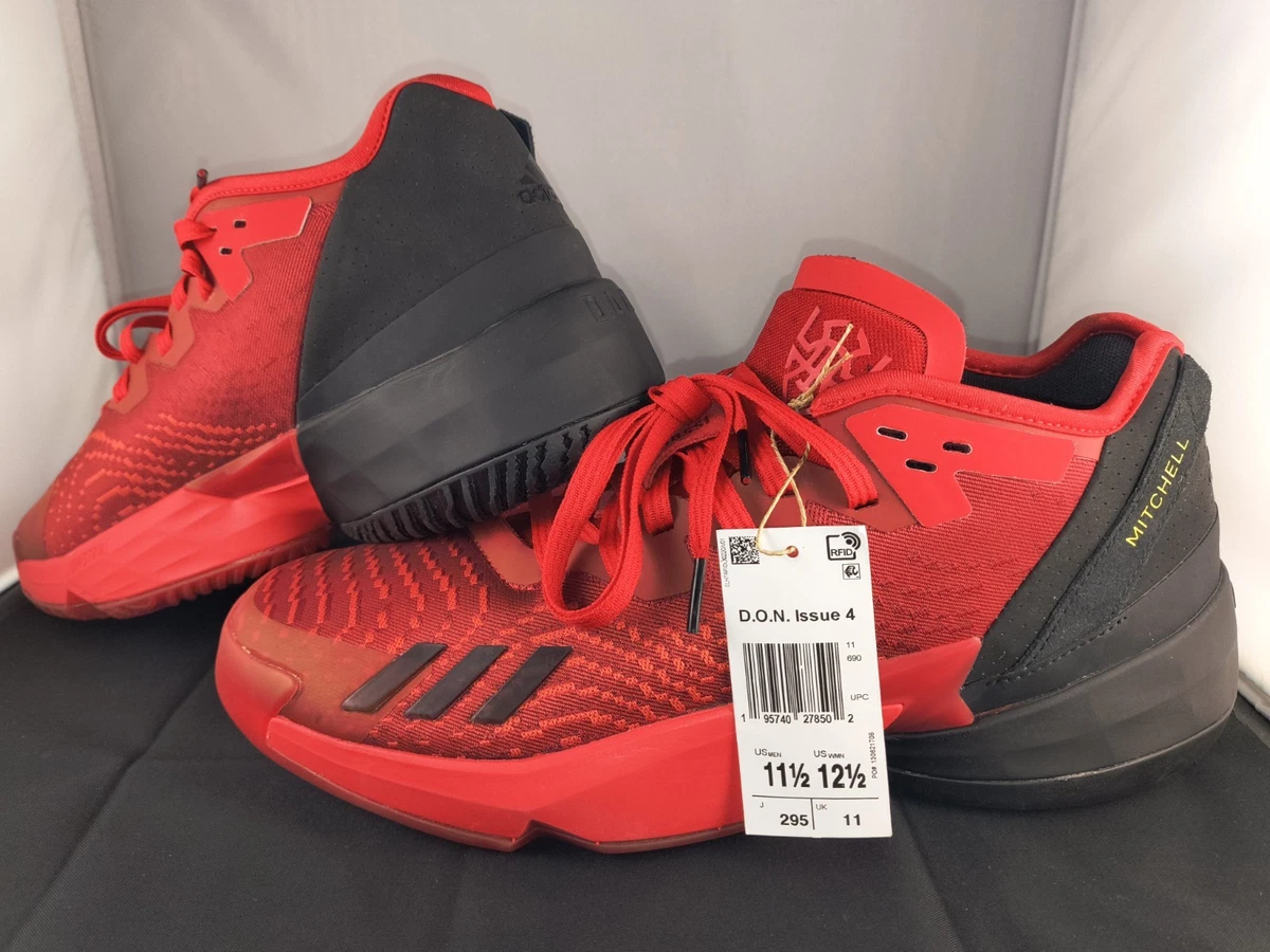 Adidas DON Issue 4 2023 mens size 11 Carbon NIB Size 10 - Adidas D.O.N. Issue #4 Black Carbon for sale  main image 4
