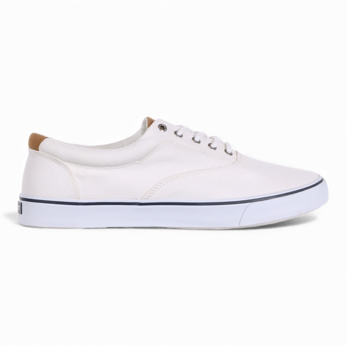 NEW SPERRY men\'s striper slip on sneaker in white SPERRY Men main image 4