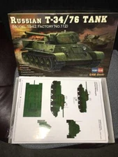 Hobby Boss 84806 1/48 Russian T34/76 Tank 1942 Plastic Static Model Armored Car