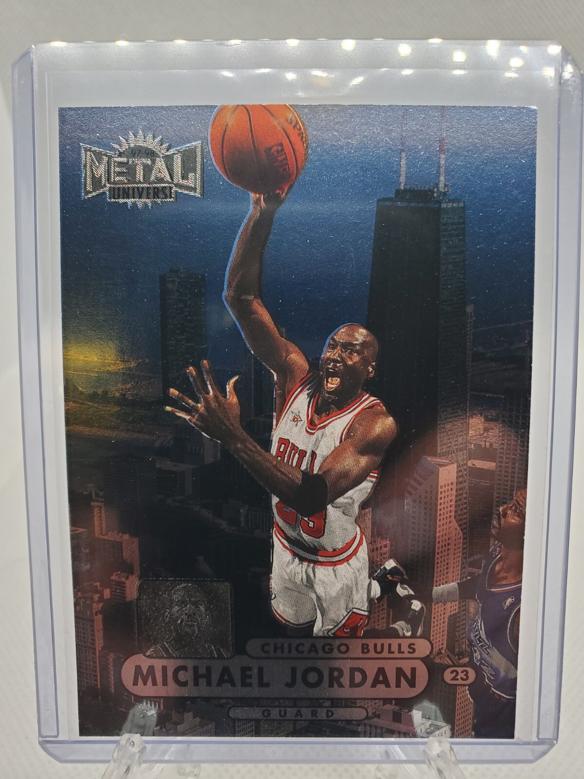 1997-98 Metal Universe Michael Jordan Chicago Bulls #23 1E4