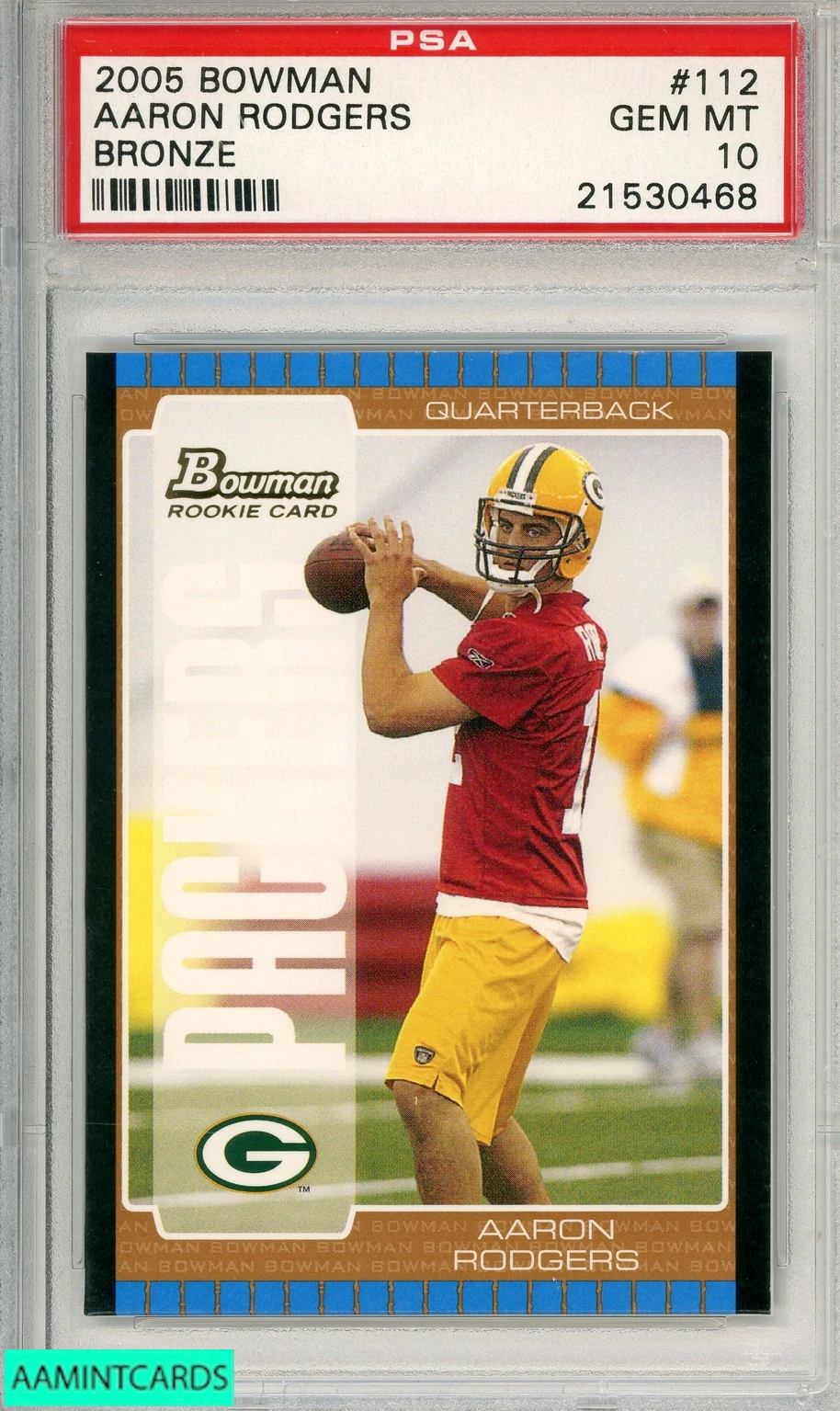 Aaron Rodgers Bowman #112 Bronze