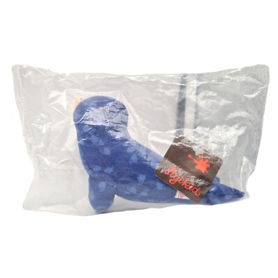 Sigikid Robbe Blau Plüsch 10cm Kuscheltier 26749 West Germany 80er NEU 